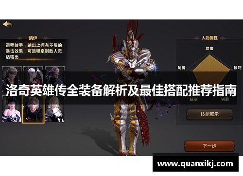 洛奇英雄传全装备解析及最佳搭配推荐指南